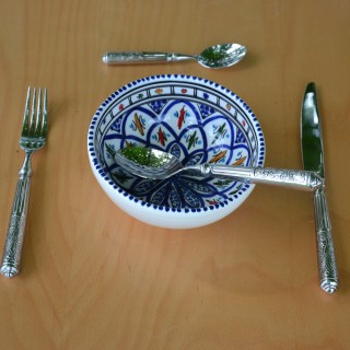 Bol Bakir bleu - D 16 cm