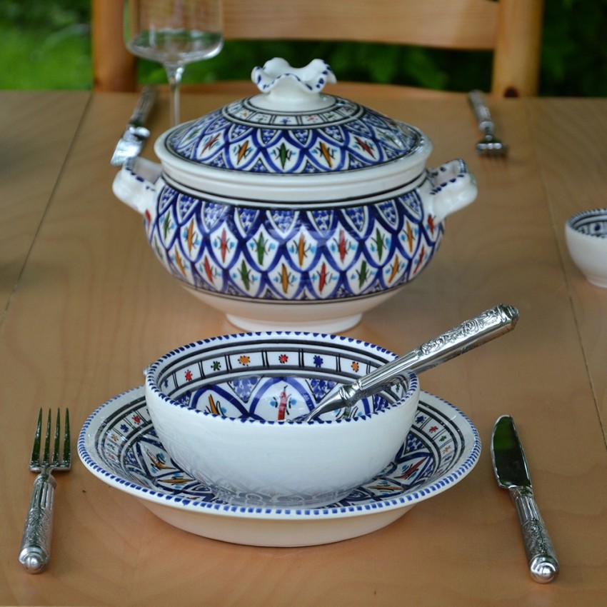 Bol Bakir bleu - D 16 cm