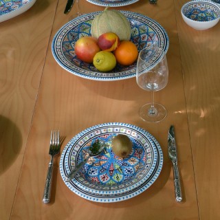 Lot de 6 assiettes à entrée ou dessert Bakir Royal - D 20 cm