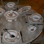 Assiette plate Sahel beige - D 28 cm