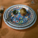 Assiette plate Bakir Royal - D 28 cm