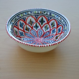 Service à salade de fruits Bakir rouge - 8 pers