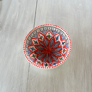 Service à salade de fruits Bakir rouge - 12 pers