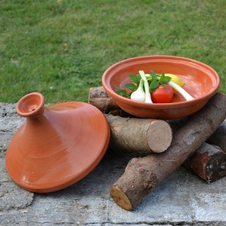 Tajine évasé pâte à feu - D 31 cm