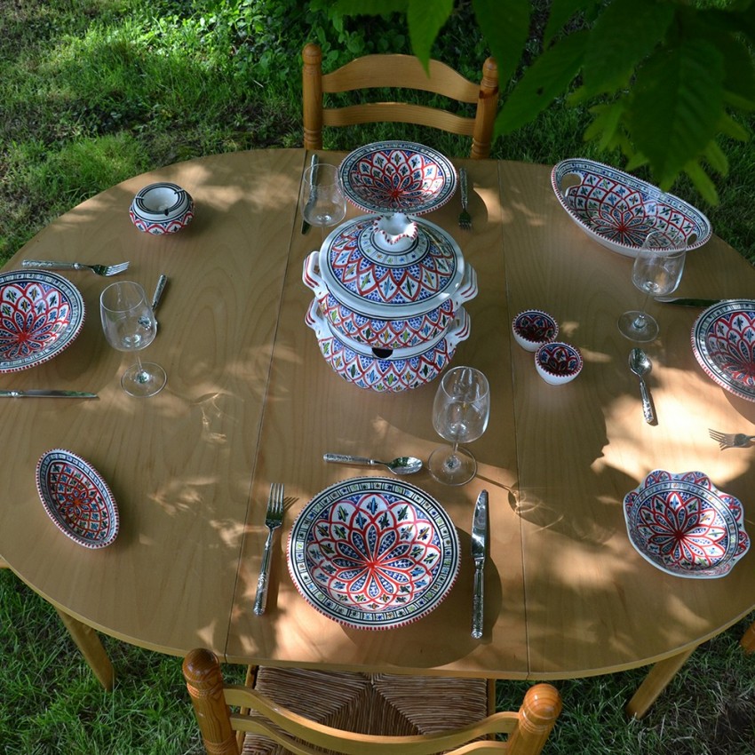 Couscoussier Bakir rouge - Petit modèle