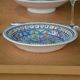 Service à couscous assiettes creuses Bakir Royal - 8 pers