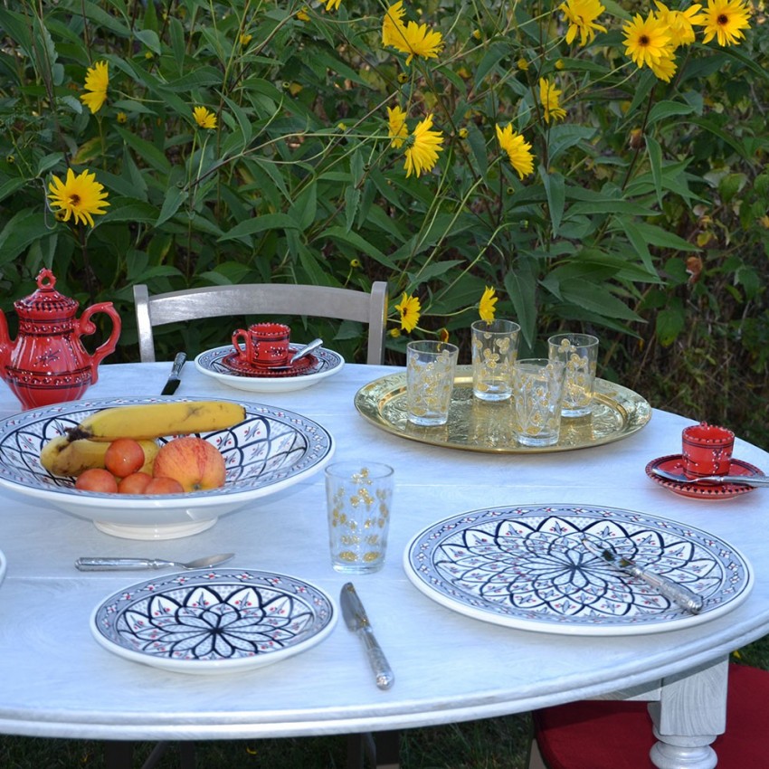 Plat à tarte Bakir gris