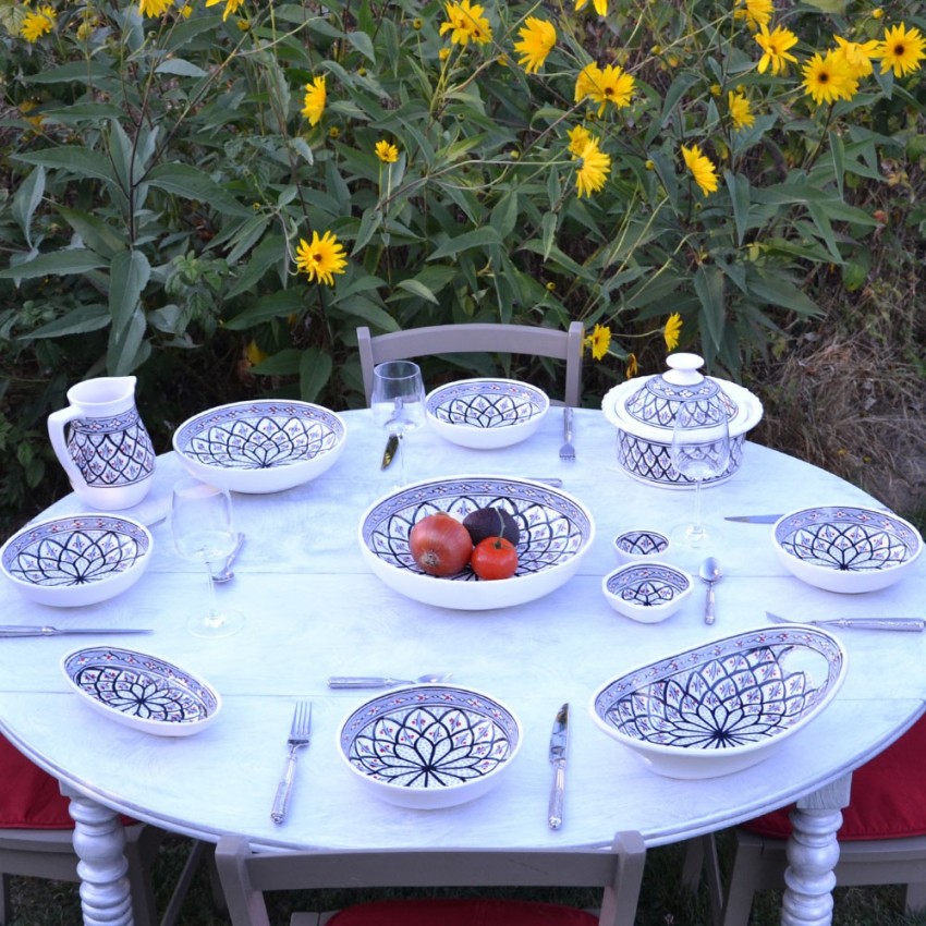 Jatte Bakir gris - D 26 cm