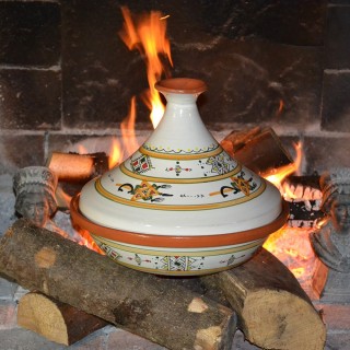 Tajine Sahel beige - D 30 cm