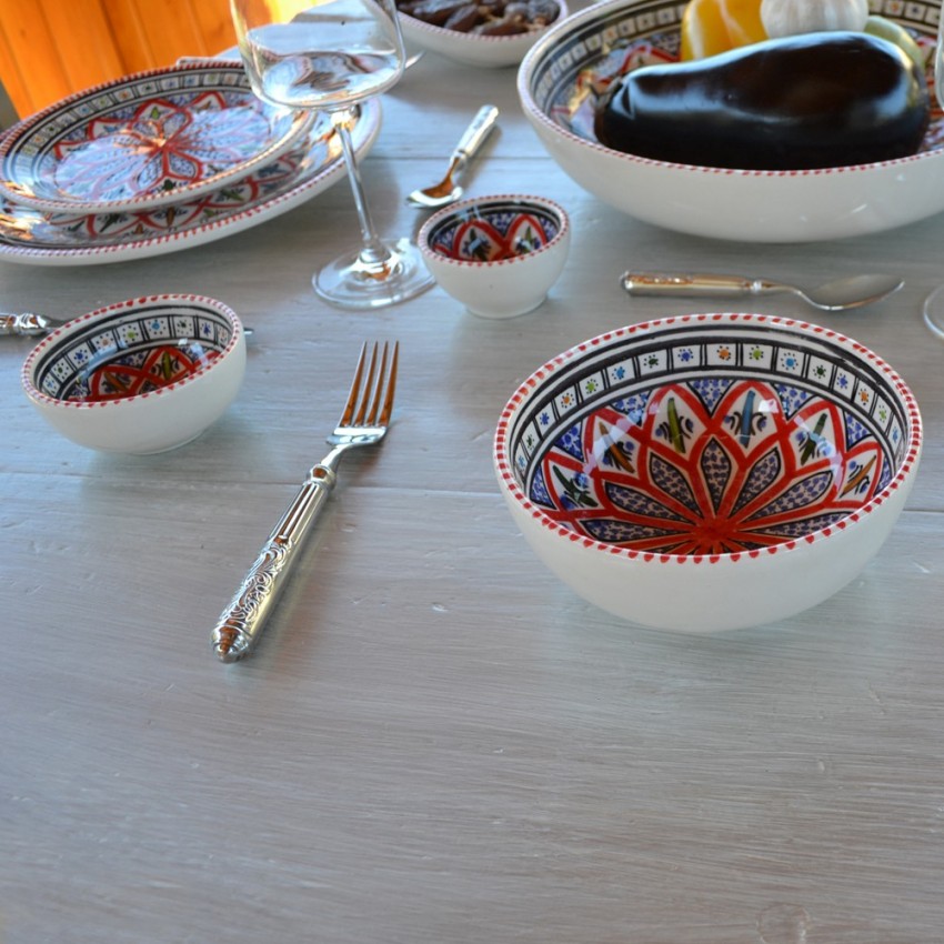 Bol Bakir rouge - Diam 10 cm