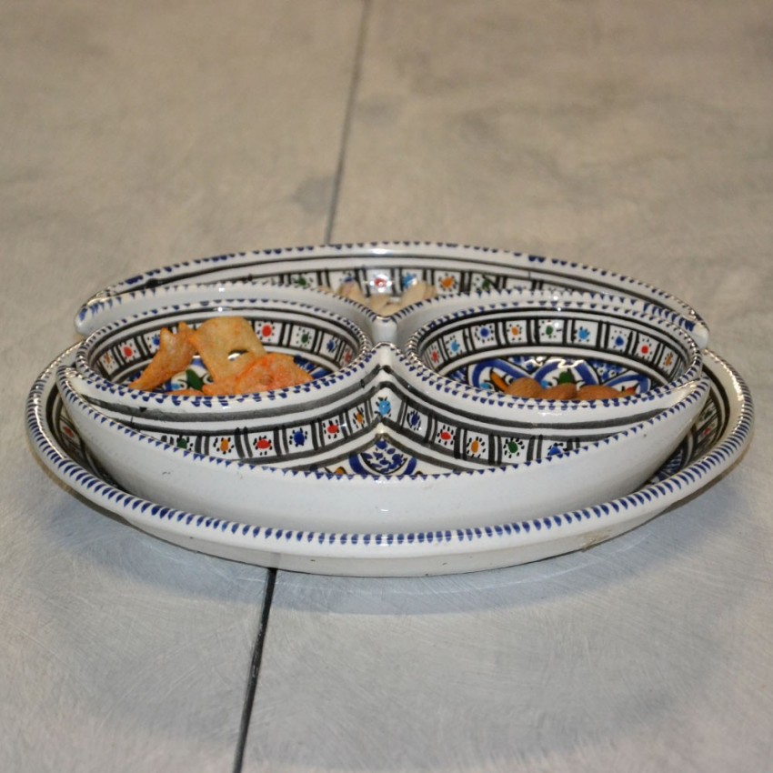 Service apéritif Bakir Bleu