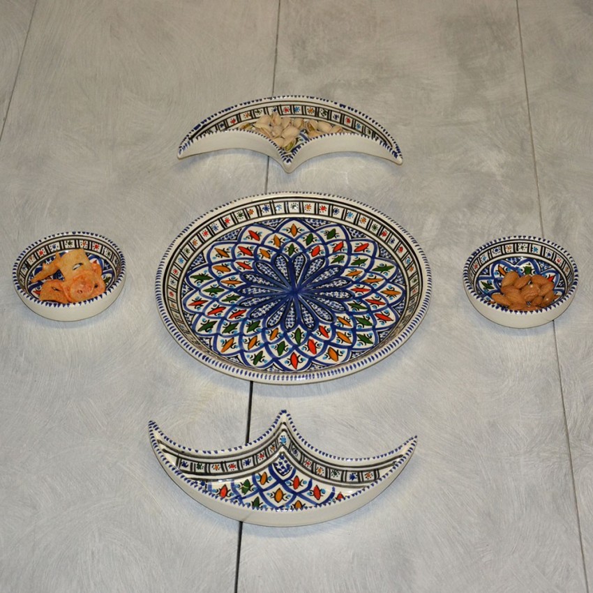 Service apéritif Bakir Bleu