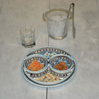 Service apéritif Bakir Turquoise