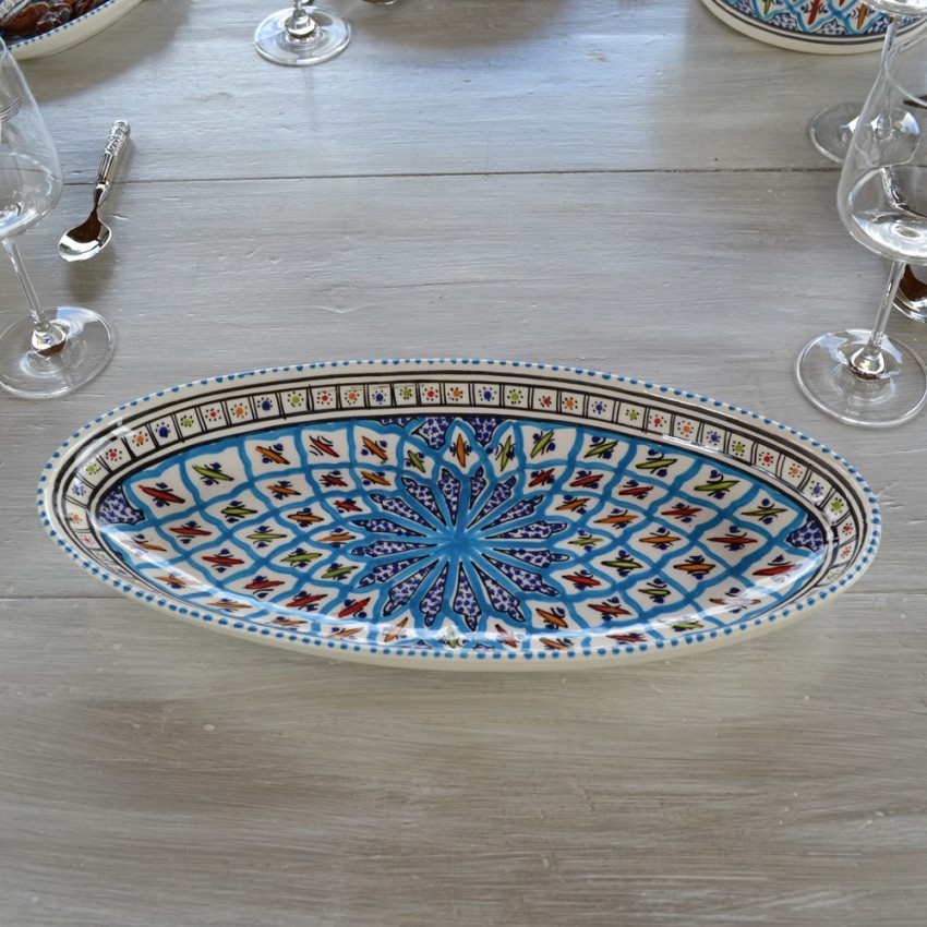 Service de table Bakir turquoise - 6 pers