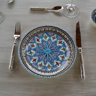 Service de table Bakir turquoise - 6 pers