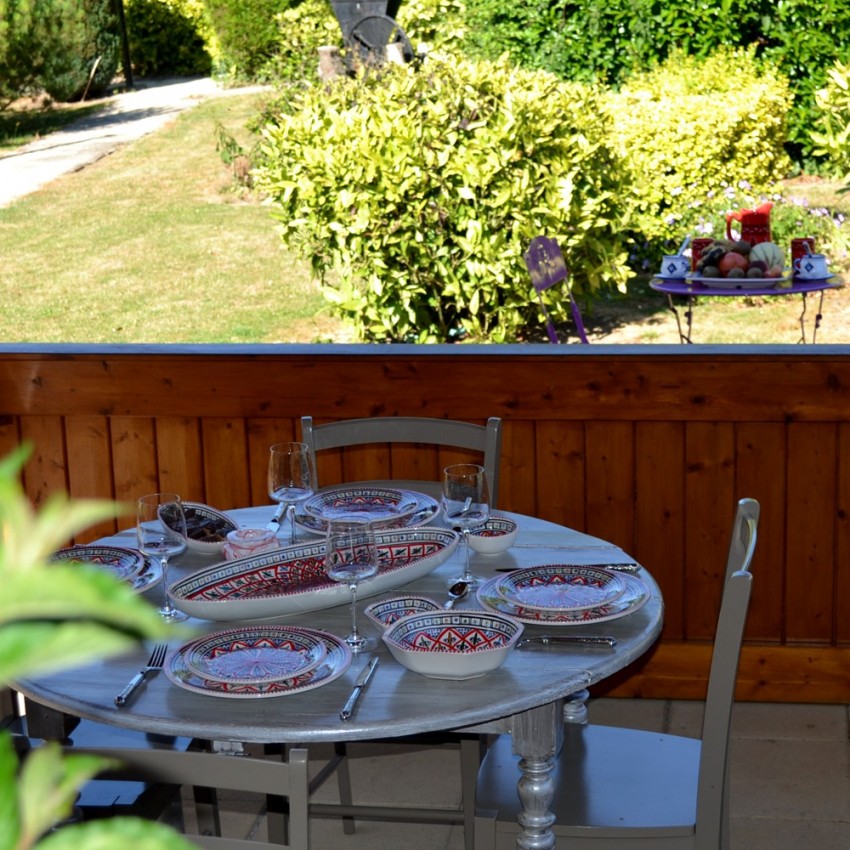 Plat ovale Bakir rouge - L 40 cm