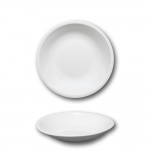 Assiette creuse porcelaine blanche - D 20 cm - Roma