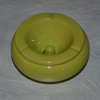 Cendrier Tunisien Uni vert - Moyen modèle