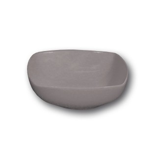 Bol en porcelaine italienne Gris - D 17,5 cm - Tokio