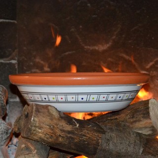 Tajine de cuisson Zina Arbi - D 31 cm traditionnel