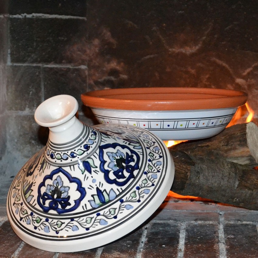 Tajine de cuisson Zina Arbi - D 31 cm traditionnel