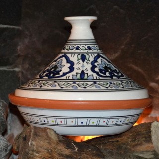 Tajine de cuisson Zina Arbi - D 31 cm traditionnel