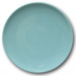 Assiette plate porcelaine Bleu- D 26 cm - Siviglia